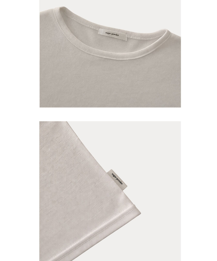 라밍 레이어드 텐셀 시스루 롱슬리브 이너 긴팔티셔츠