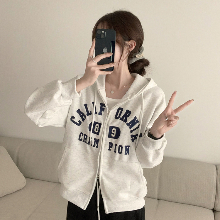 캘리 자수 레터링 봄 긴팔 투웨이 후드 집업 겨울 오버핏 아우터 루즈핏 데일리 후드티 백메란지