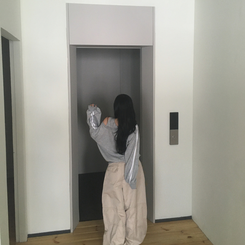 トラックラインナンバートレーナー(5color) MERANGE GRAY