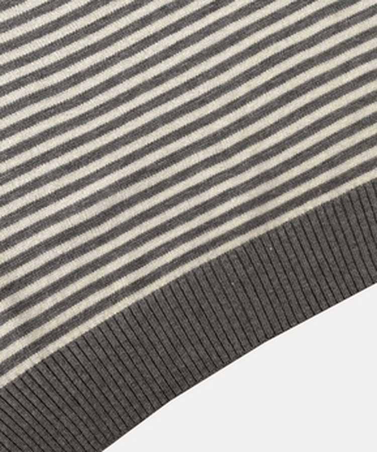 데이빈 스트라이프 라운드 긴팔니트 7color