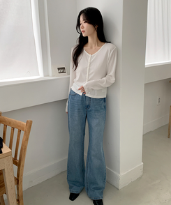 レイラウンドカーディガン(5color) IVORY