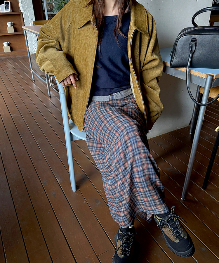 レイラウンドカーディガン(5color) GREY