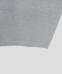 ソフトラウンドネックカーディガン