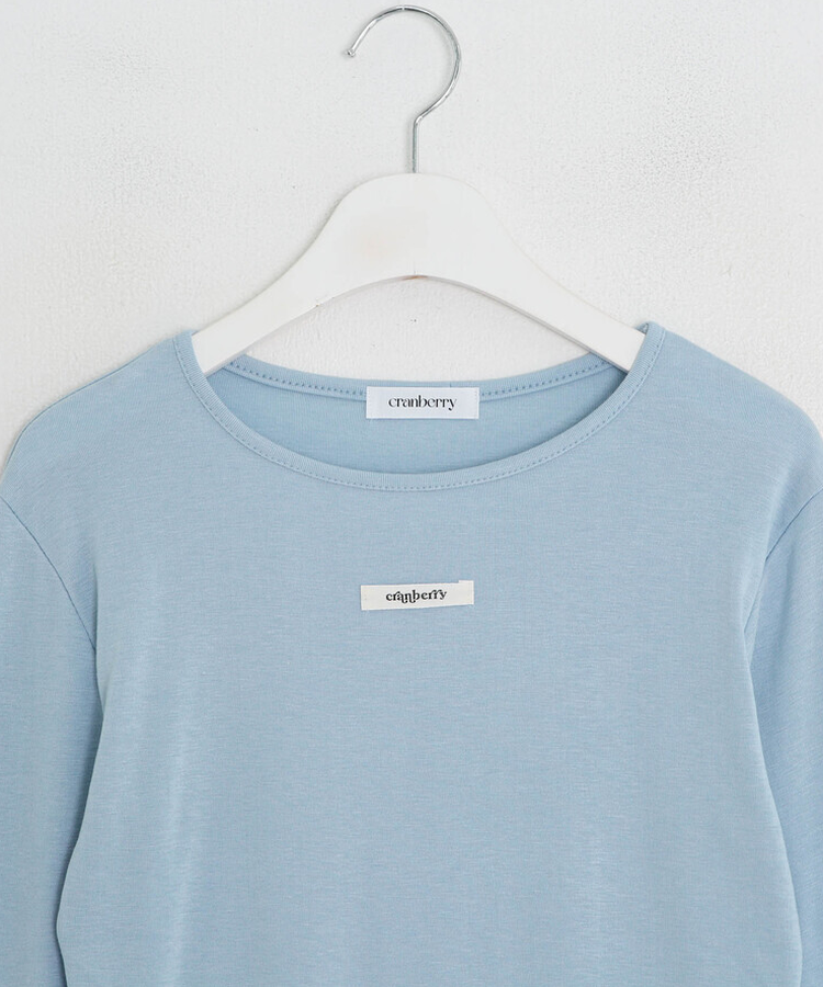 【✔기획】라운드 슬림 베이직 긴팔 티셔츠