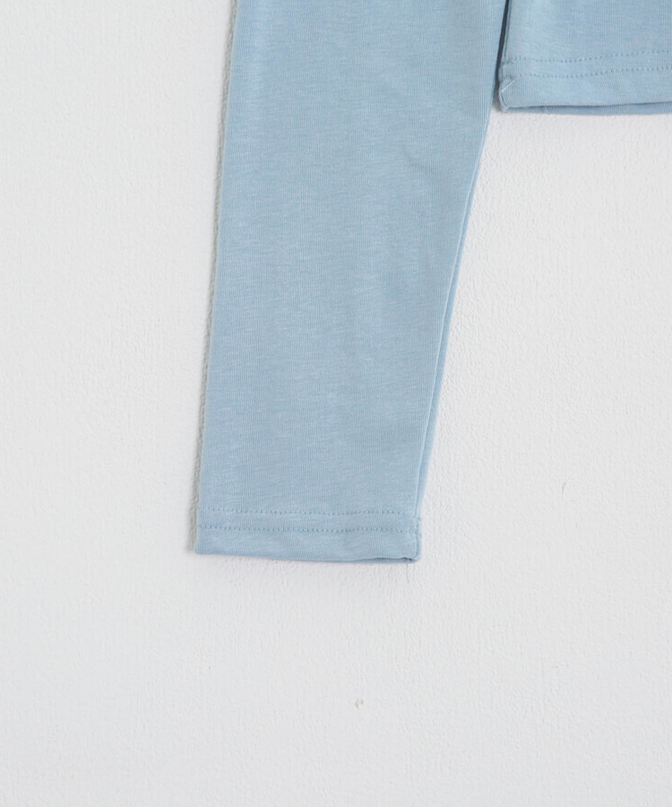 【✔기획】라운드 슬림 베이직 긴팔 티셔츠