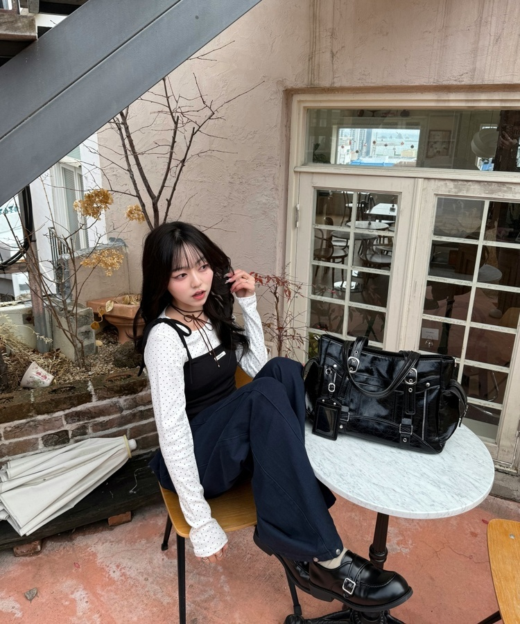 【✔기획】밤비 도트 세트 화이트