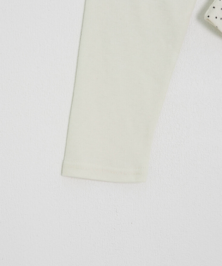 【✔기획】도트 레이어드 오프숄더 탑