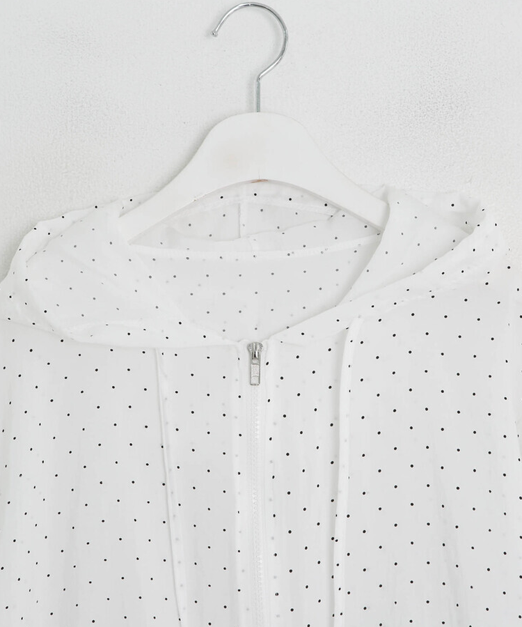 【✔기획】도트 후드 윈드브레이커