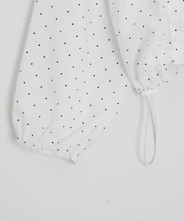 【✔기획】도트 후드 윈드브레이커