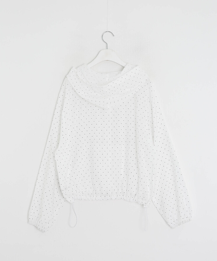 【✔기획】도트 후드 윈드브레이커