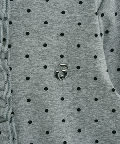 【✔企画】ドットフリルカーディガン