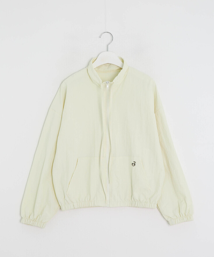 【✔기획】하이넥 리본 스트링 집업