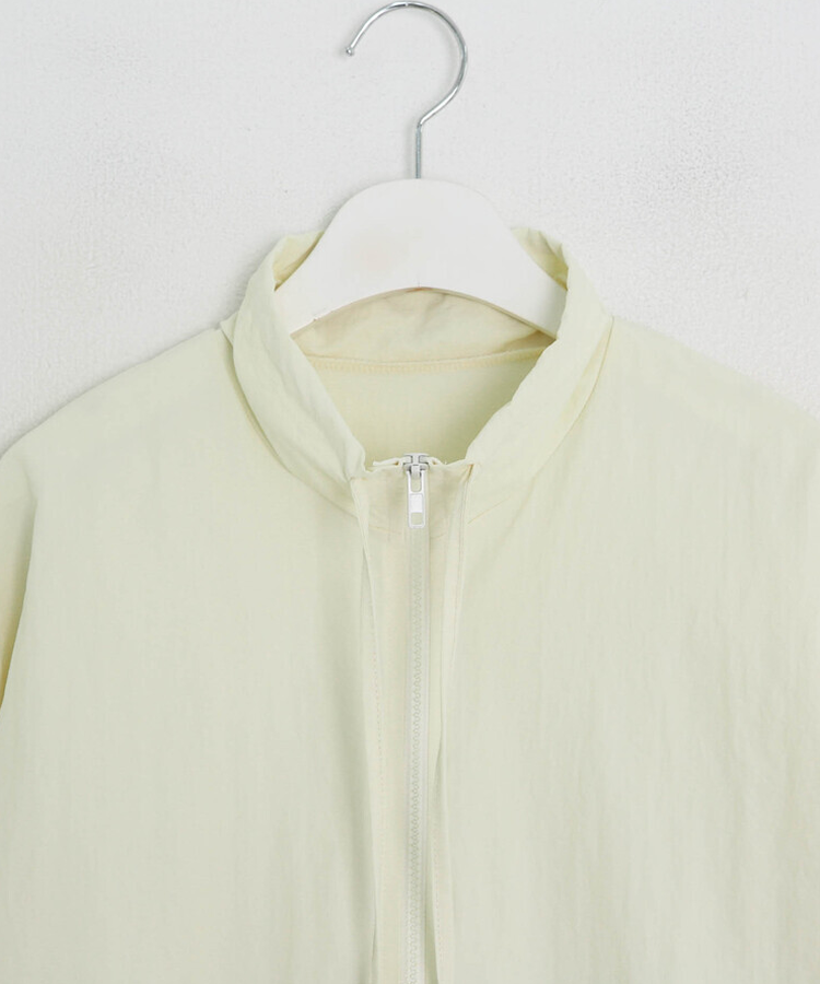 【✔기획】하이넥 리본 스트링 집업