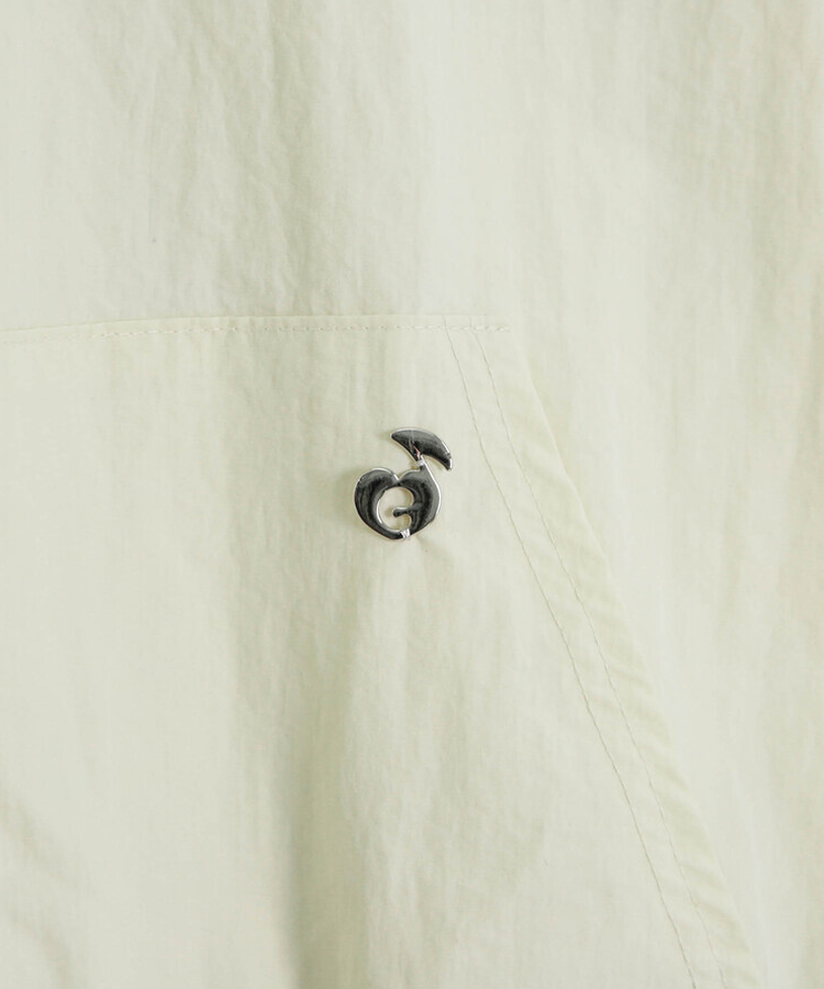 【✔기획】하이넥 리본 스트링 집업