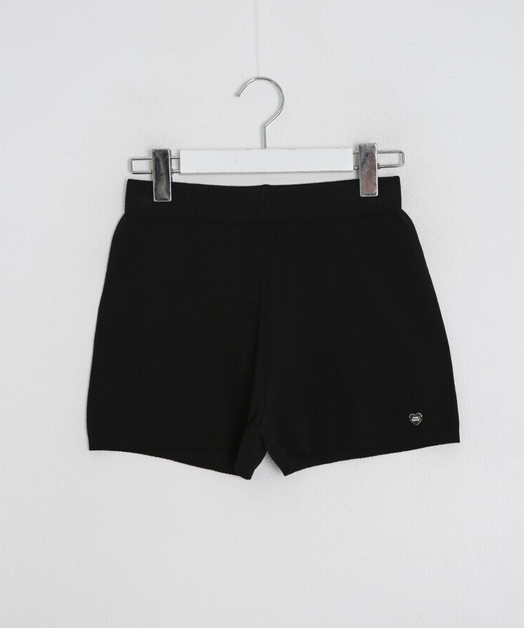 【✔기획】브로치 쇼트 니트 팬츠