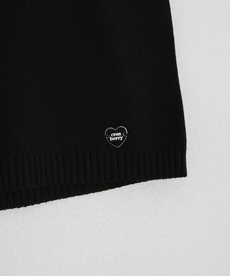 【✔기획】브로치 쇼트 니트 팬츠