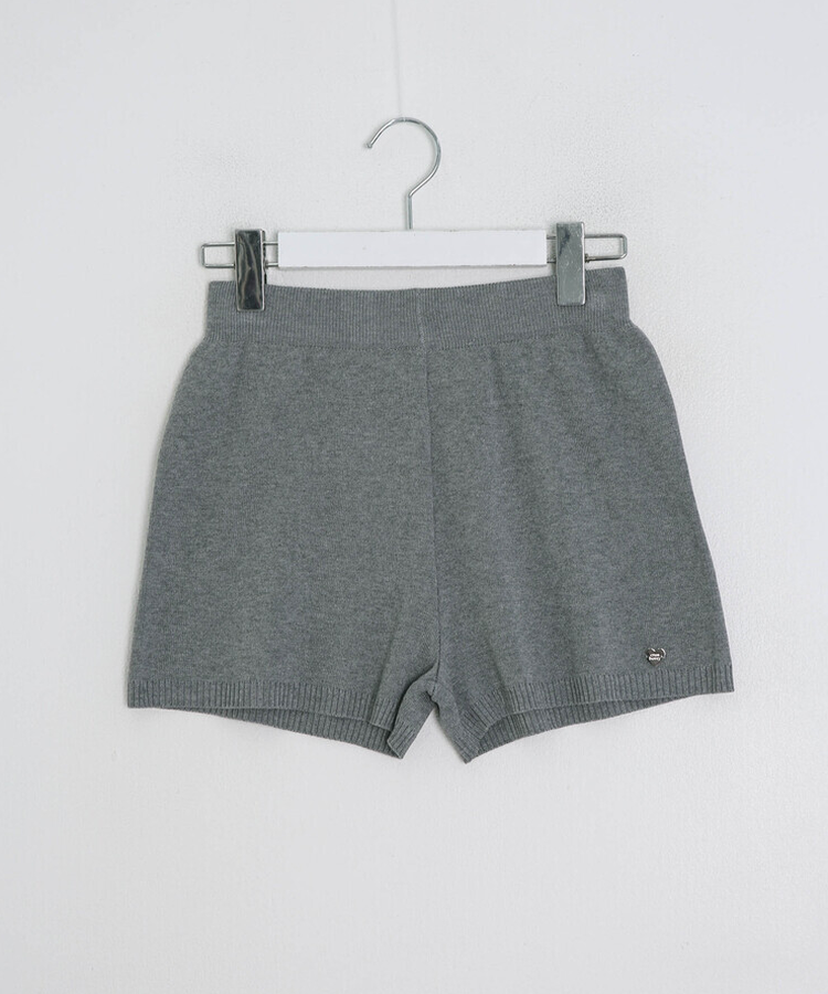 【✔기획】브로치 쇼트 니트 팬츠