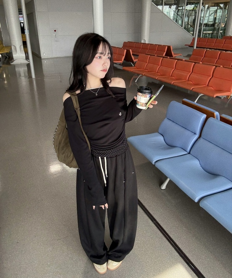 【✔기획】CRB 밴딩 트레이닝 팬츠 블랙