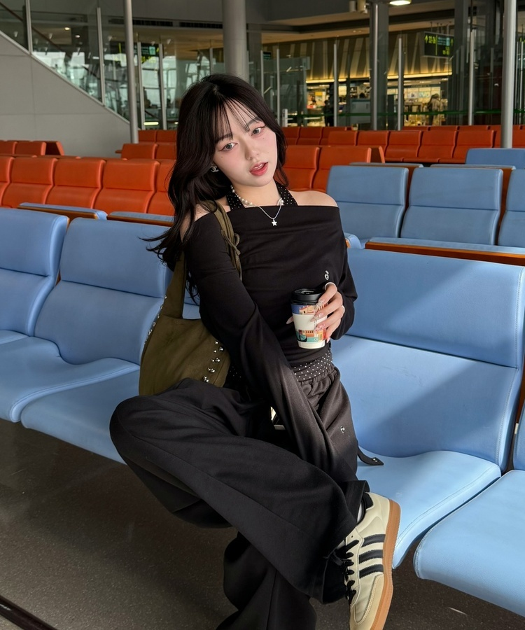 【✔기획】CRB 밴딩 트레이닝 팬츠 블랙