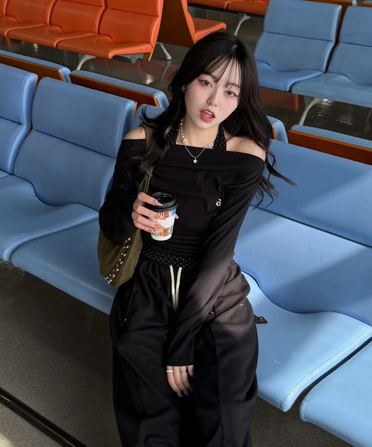 【✔기획】CRB 밴딩 트레이닝 팬츠 블랙