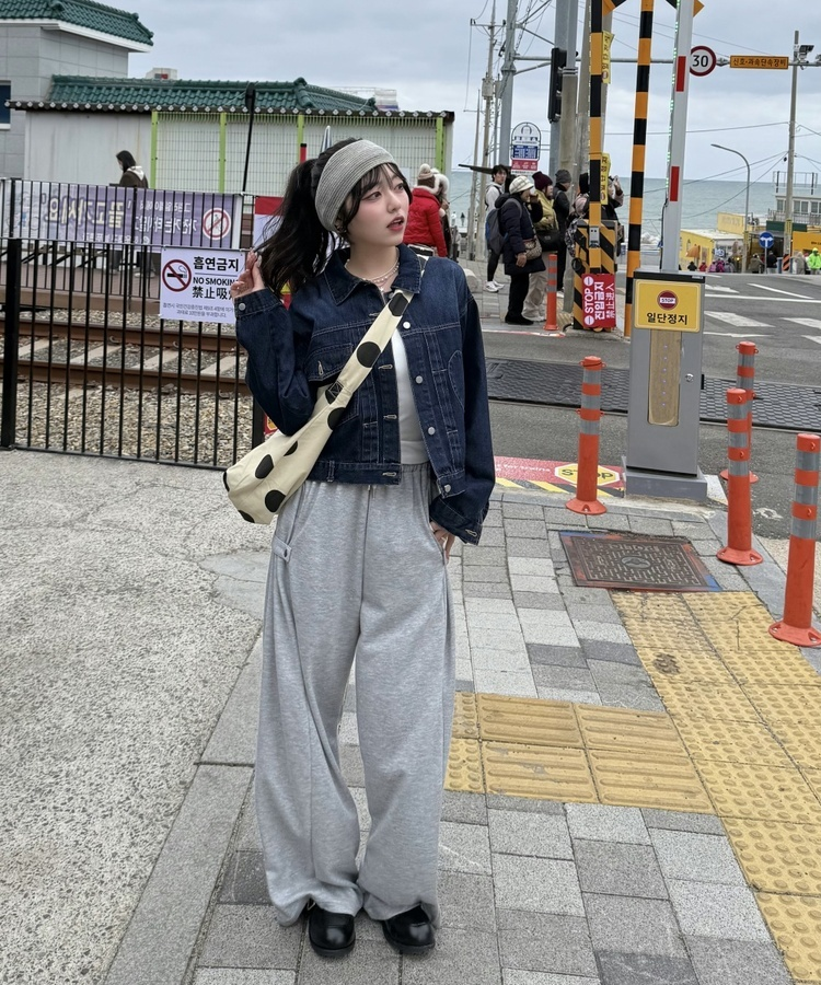 【✔기획】CRB 밴딩 트레이닝 팬츠 메란지