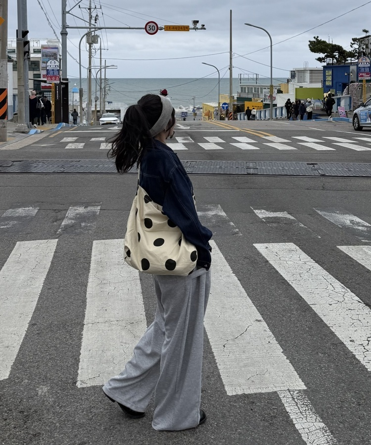 【✔기획】CRB 밴딩 트레이닝 팬츠 메란지