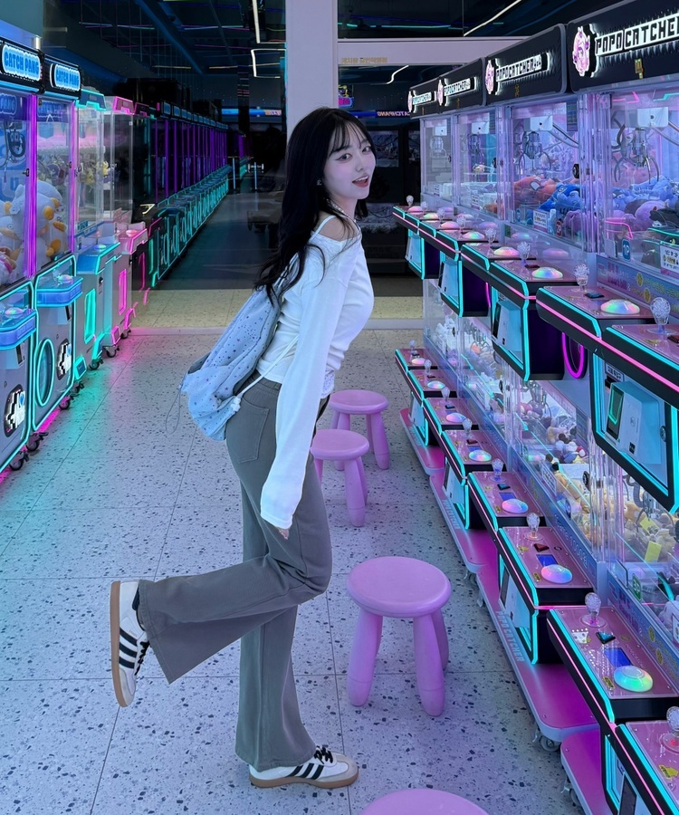 【길이별】캐주얼 부츠컷 팬츠 카키