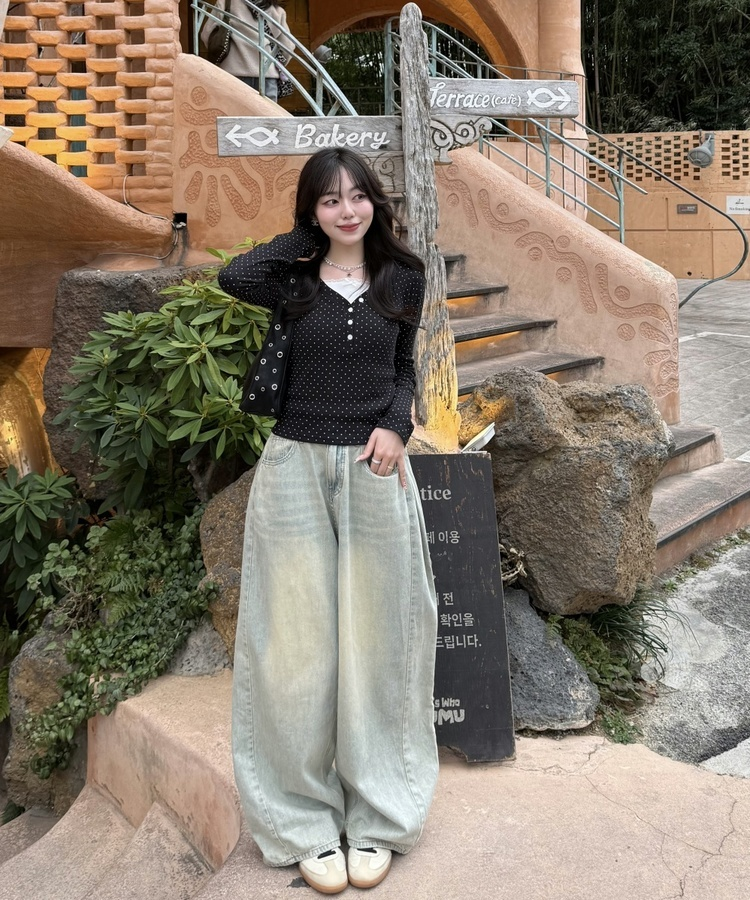 【컬러에 반한♥】빈티지 워싱 기장별 데님 와이드 팬츠 빈티지연청