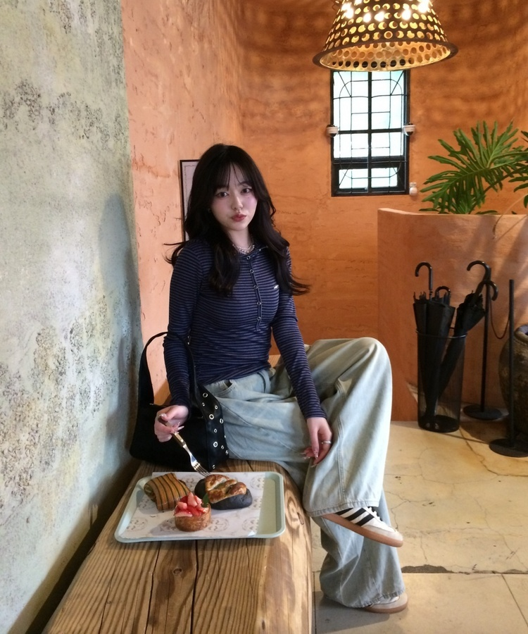 【컬러에 반한♥】빈티지 워싱 기장별 데님 와이드 팬츠 빈티지연청