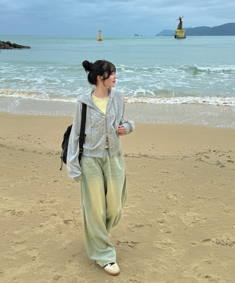 【컬러에 반한♥】빈티지 워싱 기장별 데님 와이드 팬츠 빈티지연청