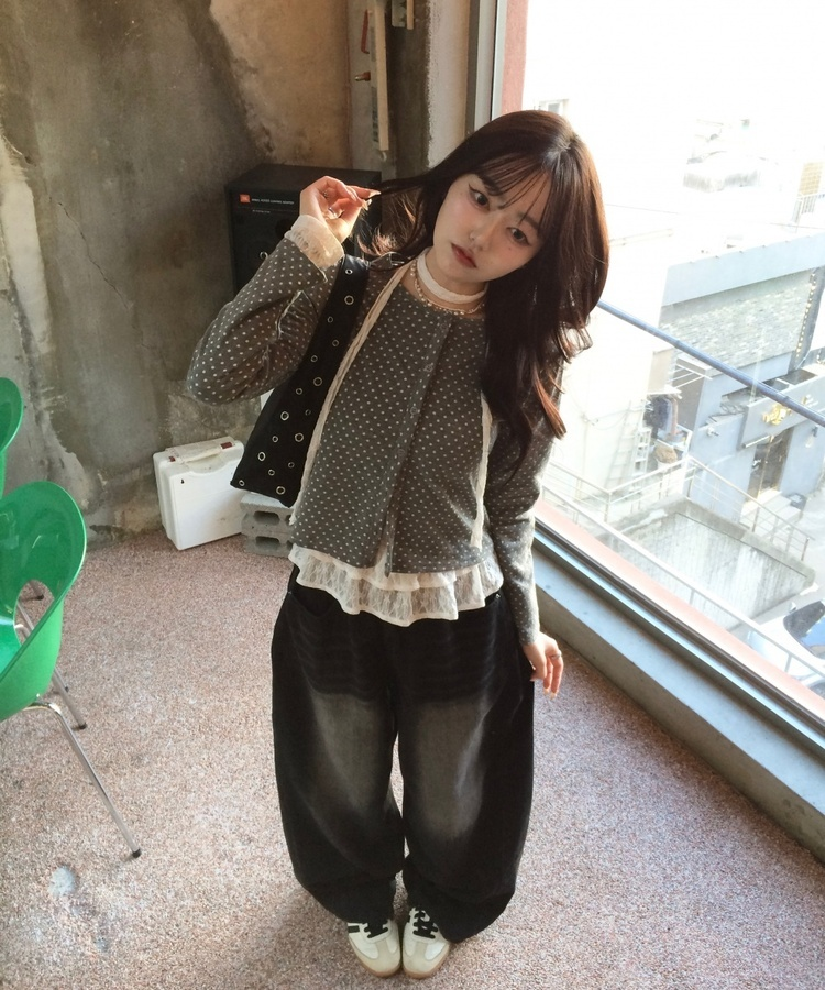 【컬러에 반한♥】빈티지 워싱 기장별 데님 와이드 팬츠 흑청