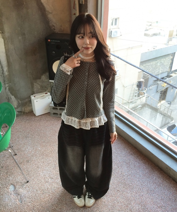 【컬러에 반한♥】빈티지 워싱 기장별 데님 와이드 팬츠 흑청