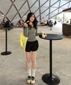 フリルショートパンツ BLACK