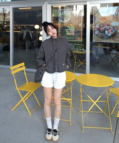 フリルショートパンツ WHITE