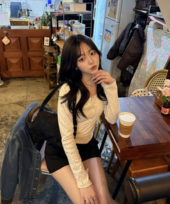 【第2弾！再販売❤️MADE】レースリボントップス WHITE