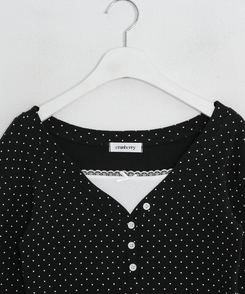 【第2弾！再販売❤️MADE】レースリボントップス