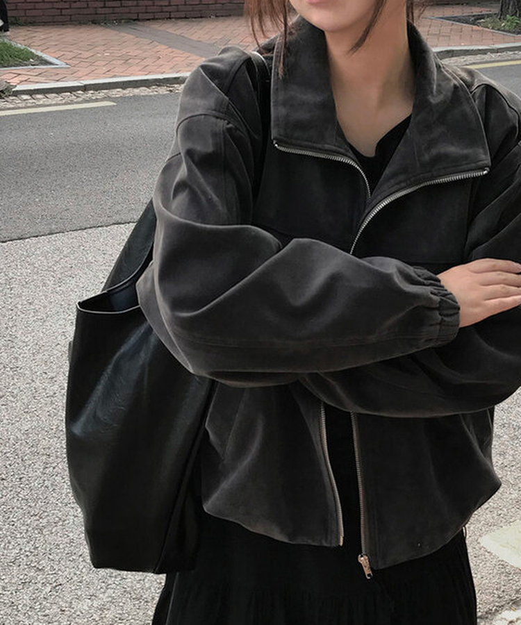 大容量ビッグショルダーバッグ BLACK