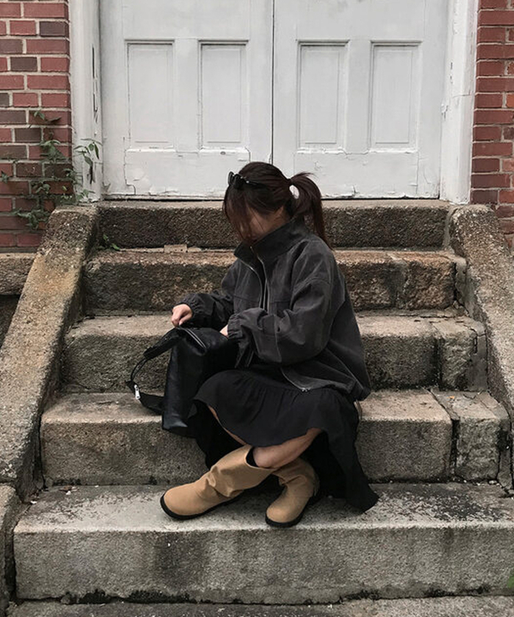 大容量ビッグショルダーバッグ BLACK