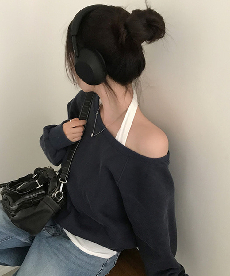 【カップ付き】ホルターネックキャミソール IVORY