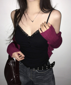 アイレットスエードベルト BLACK