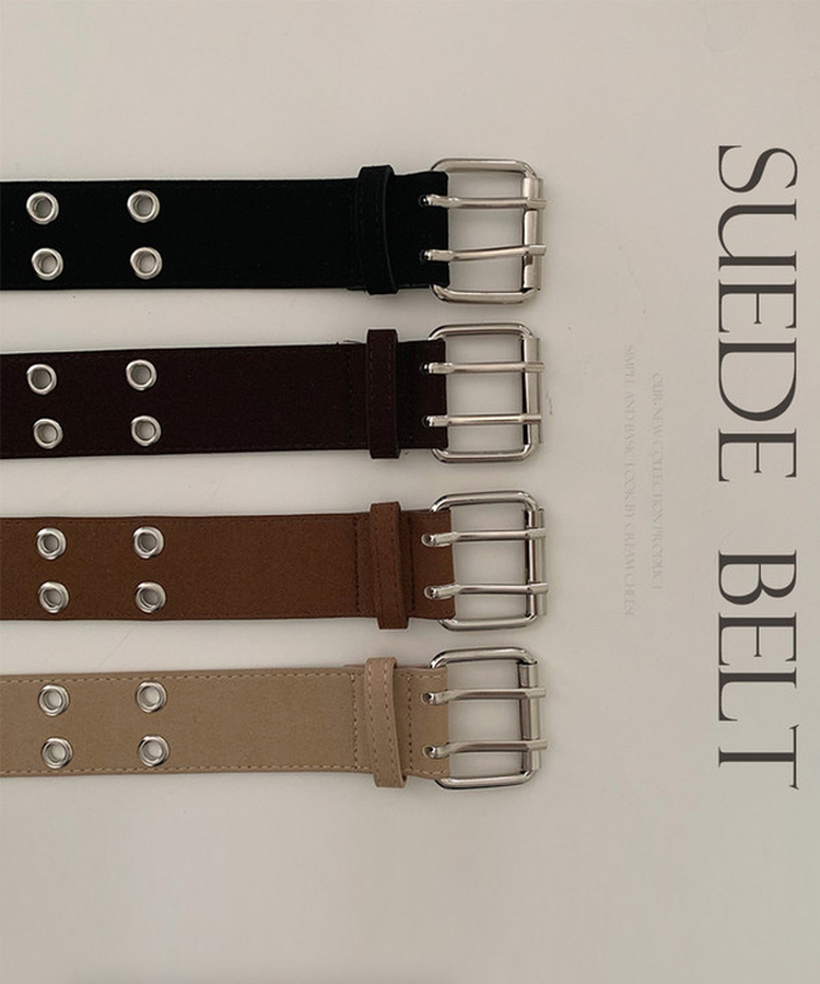 アイレットスエードベルト