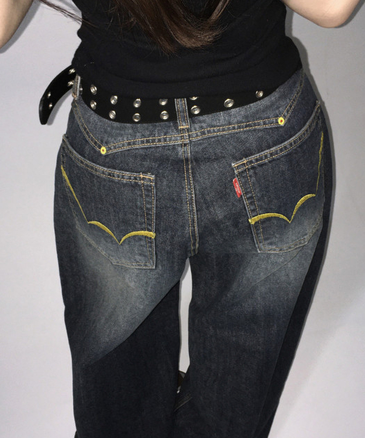 アイレットスエードベルト BLACK