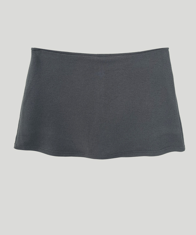 バーニーシルエットミニスカート(5color)