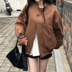 スエードブルゾンジャンパー BROWN