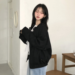 スエードブルゾンジャンパー BLACK