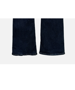 ウォッシュスリムブーツカットデニムパンツ