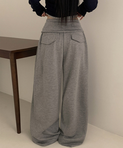 ワイドトレーニングパンツ GREY