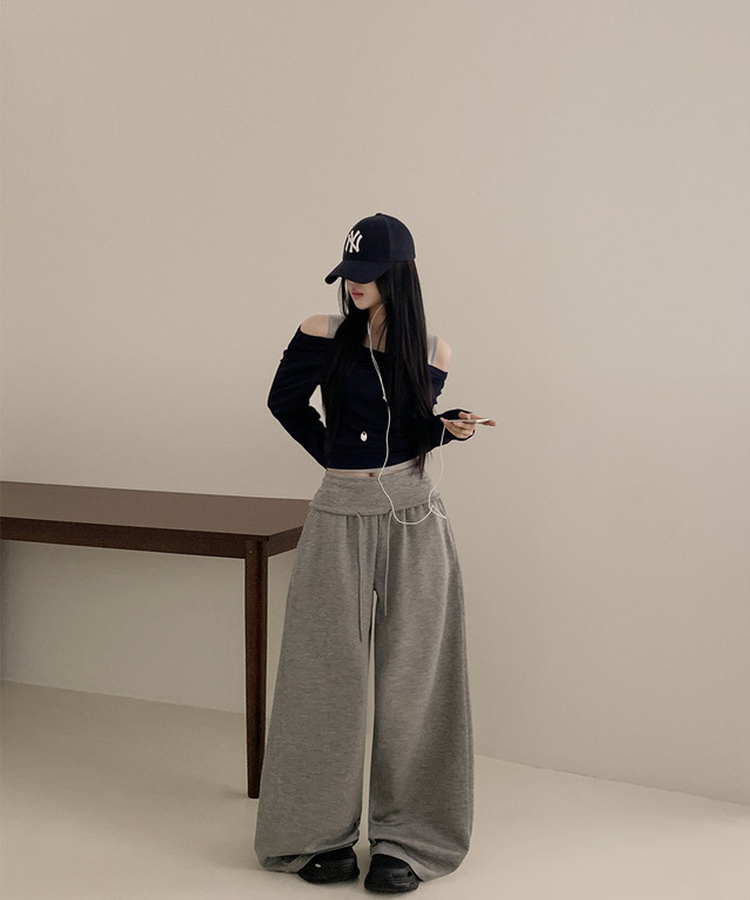 ワイドトレーニングパンツ GREY