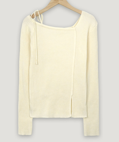 リボンスリムニット(5color)