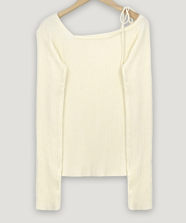 リボンスリムニット(5color)